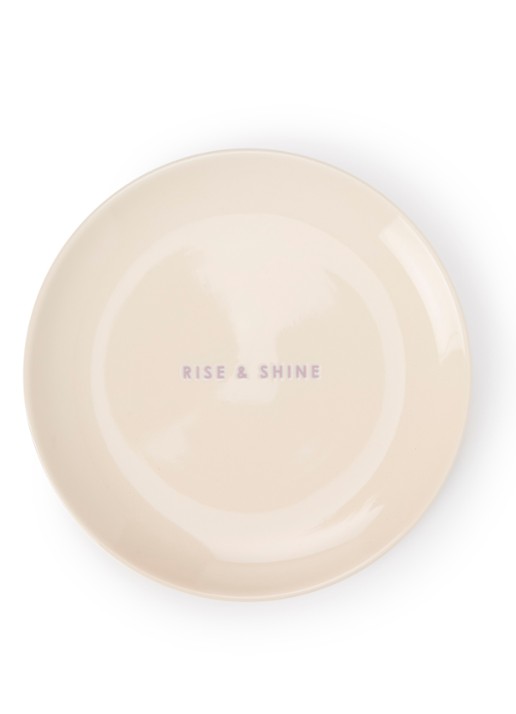 Vondels Rise & Shine ontbijtbord 22 cm