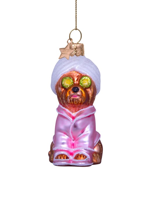 Vondels Selfcare hond 9 cm - detail 3 roze