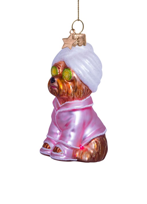 Vondels Selfcare hond 9 cm - detail 4 roze