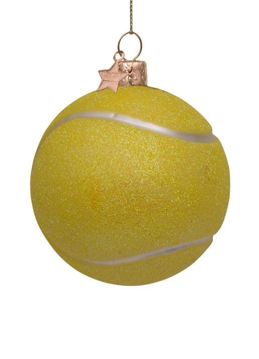 Vondels Tennisbal kersthanger 7 cm