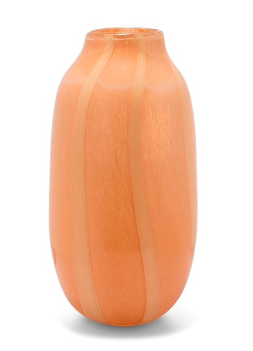Vondels Vaas 38 cm - voorkant 4 oranje