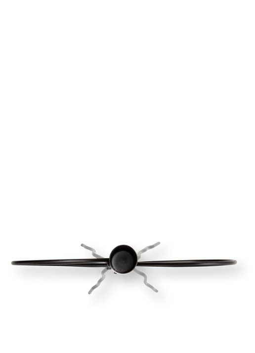 vtwonen Bow kandelaar 30 cm - detail zwart