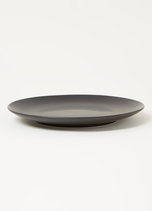 vtwonen Dinerbord 25,5 cm - voorkant 2 zwart