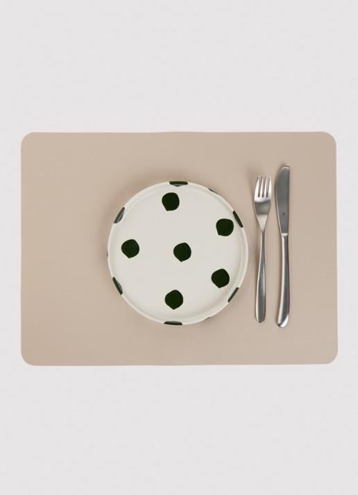 vtwonen Dots ontbijtbord 20 cm  - detail 4 donkergroen