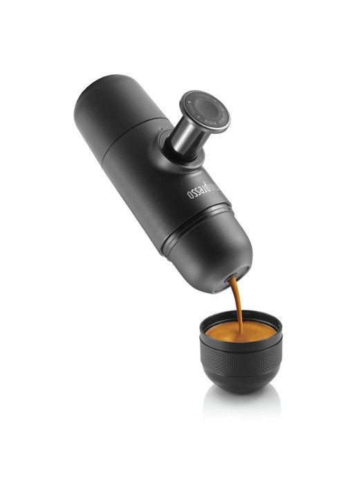 Wacaco Minipresso draagbare espresso machine - detail 2 zwart