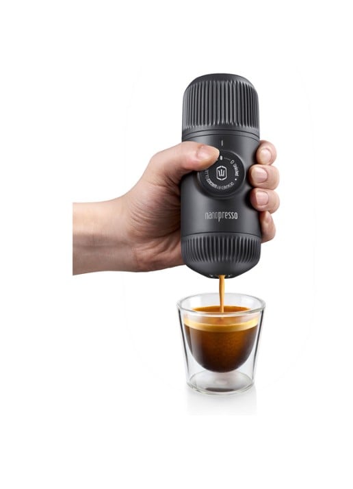Wacaco Nanopresso draagbare espressomachine - detail 2 zwart