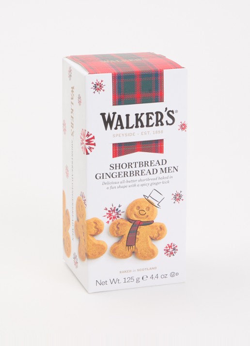Walkers Gingerbread Men zandkoekjes 125 gram - voorkant 2 undefined