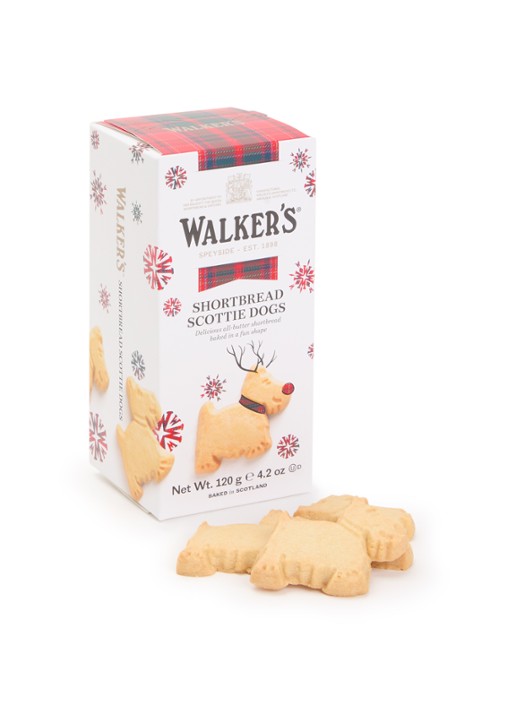 Walkers Scottie Dogs roomboter zandkoekjes 120 gram