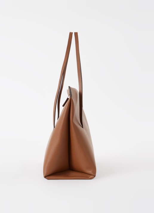 Wandler Jo schoudertas van kalfsleer - detail 5 cognac