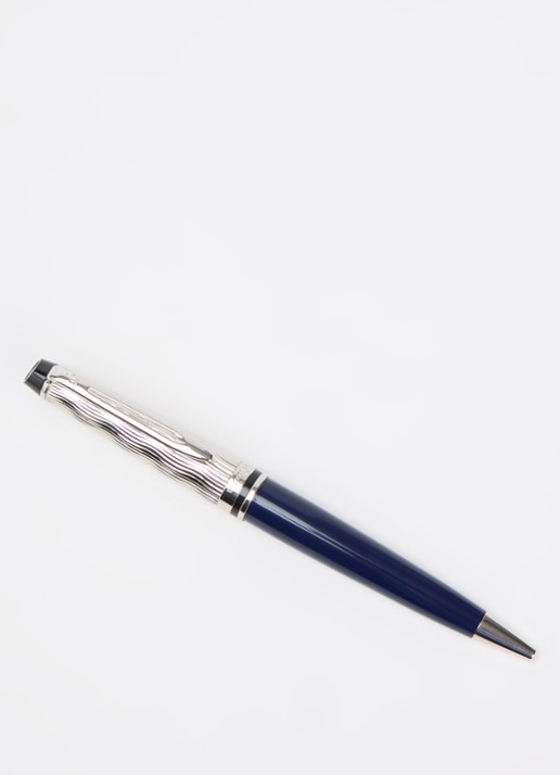 Waterman Balpen Waterman Expert SE Deluxe Blue CT - voorkant 2 donkerblauw