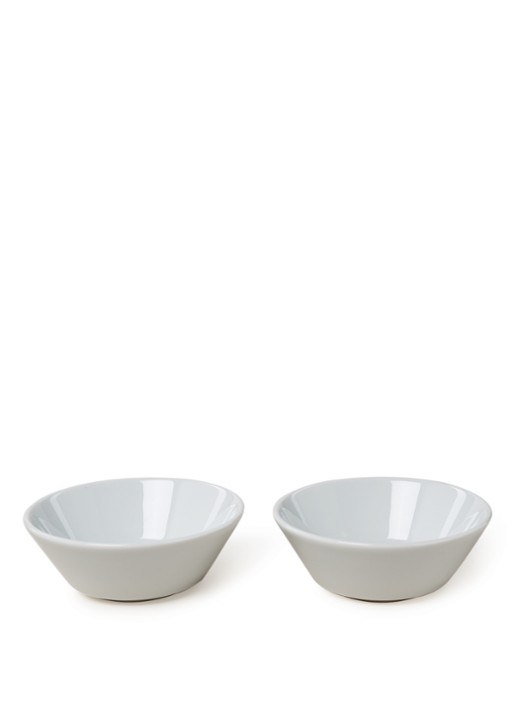 Weber Barbecue saladekom 14 cm set van 2 - voorkant 2 wit