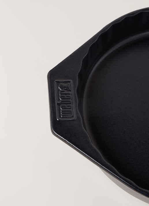 Weber Barbecue taartvorm 30 cm  - detail zwart