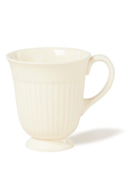 Wedgwood Edme Early Morning kopje 12 cl - voorkant gebroken wit