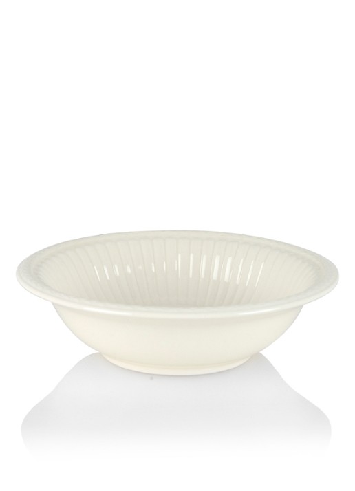 Wedgwood Edme kom 16 cm - voorkant creme