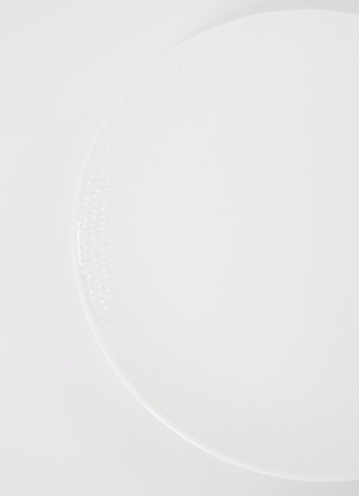 Wedgwood Gio dinerbord 24 cm - detail 2 wit