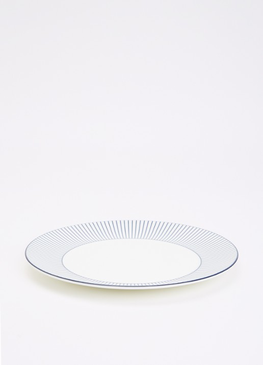 Wedgwood Gio dinerbord 24 cm - voorkant 4 blauw