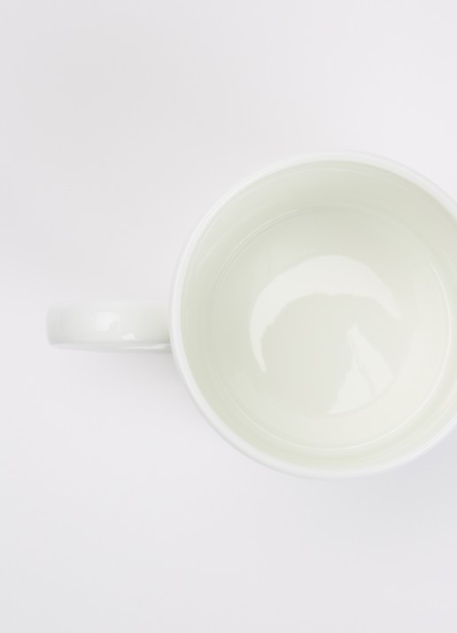 Wedgwood Gio kopje 29,3 cl set van 2 - voorkant 2 wit