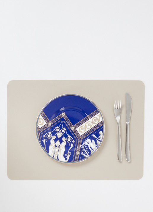 Wedgwood Renaissance Gold dinerbord 23 cm - detail 4 donkerblauw