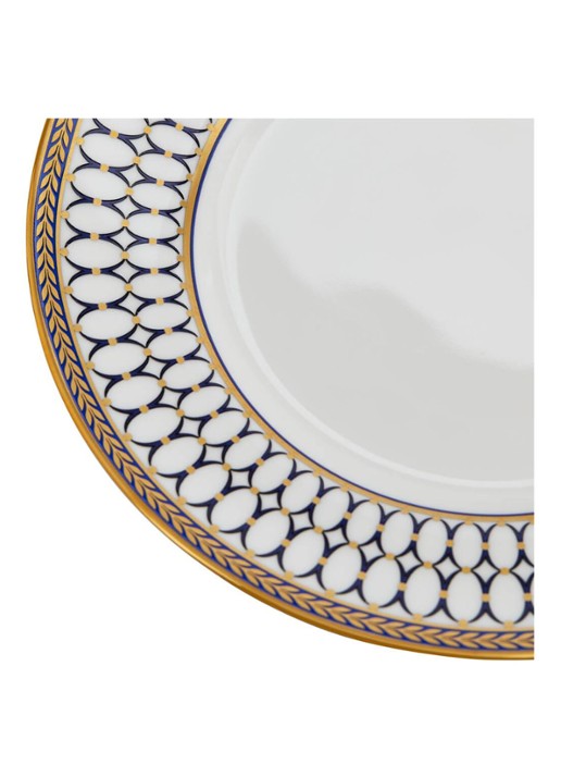 Wedgwood Renaissance Gold ontbijtbord 18 cm - voorkant 3 wit