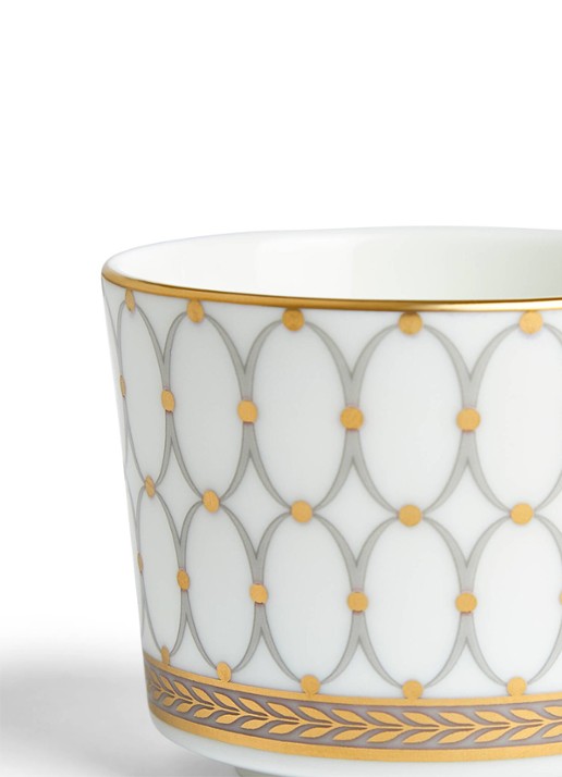 Wedgwood Renaissance Grey espressokopje en schotel 7 cl - detail 2 wit