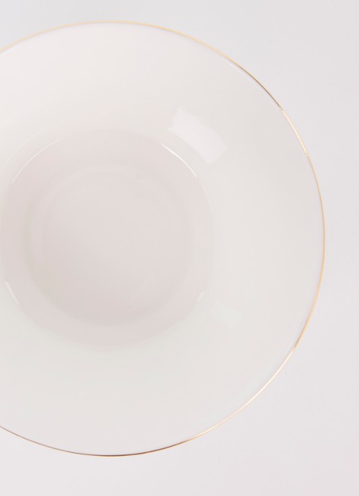 Wedgwood Renaissance Grey kom 14 cm - voorkant 2 grijs