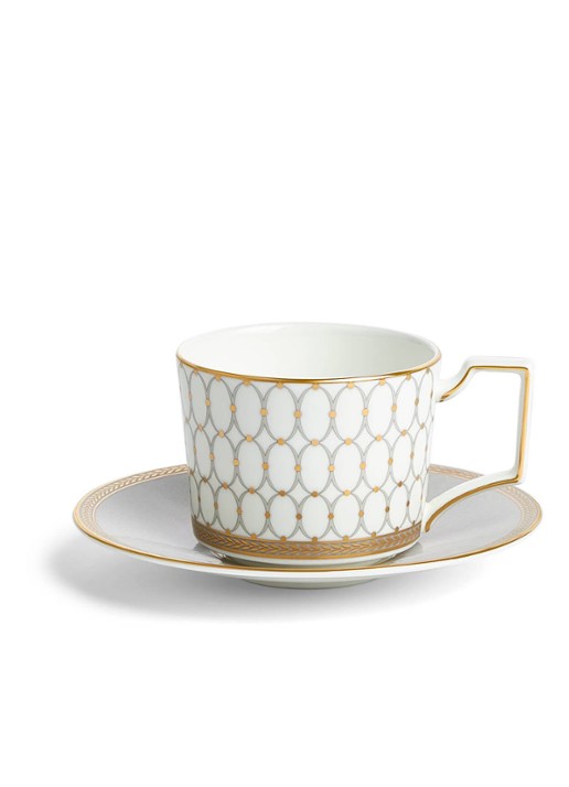Wedgwood Renaissance Grey kop en schotel 25 cl