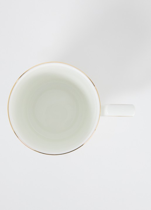 Wedgwood Renaissance Grey kopje 30 cl set van 2 in geschenkdoos - voorkant 2 gebroken wit