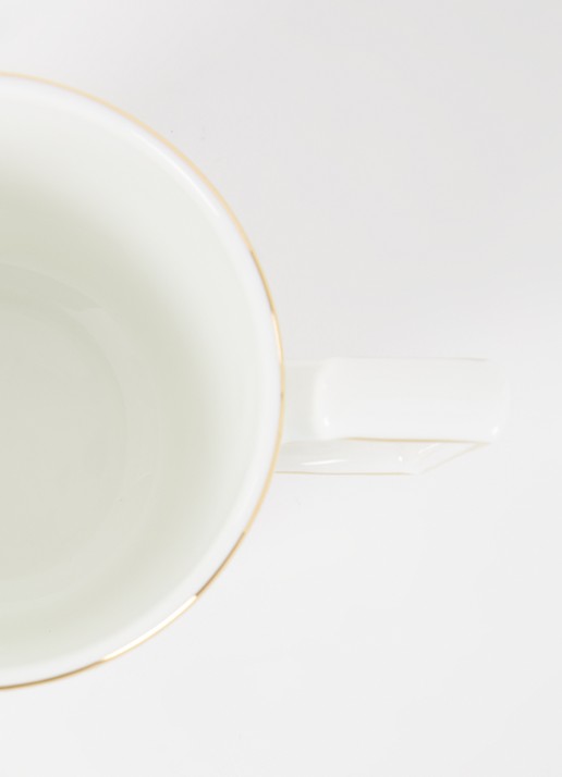 Wedgwood Renaissance Grey kopje 30 cl - voorkant 2 grijs