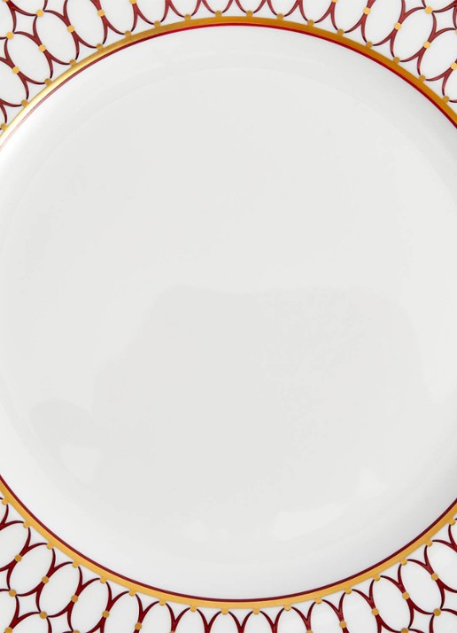 Wedgwood Renaissance Red dinerbord 27 cm - voorkant 5 rood