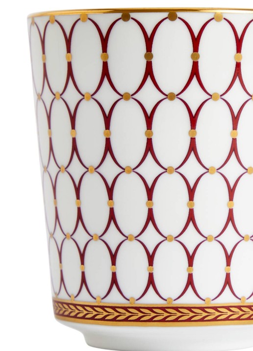 Wedgwood Renaissance Red mok 11,5 cm - detail 3 rood