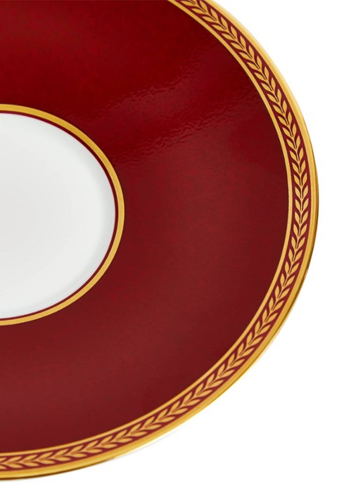 Wedgwood Renaissance Red theekopje en schotel 22 cl in giftbox - detail 4 rood
