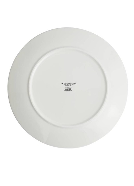 Wedgwood Waterlily ontbijtbord 20 cm - achterkant 5 lichtgeel