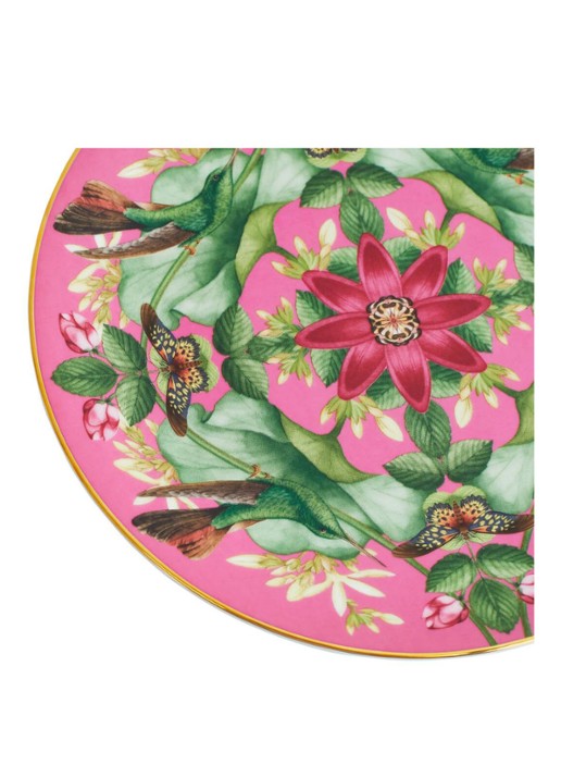 Wedgwood Wonderlust Lotus ontbijtbord 20 cm - voorkant 2 oudroze