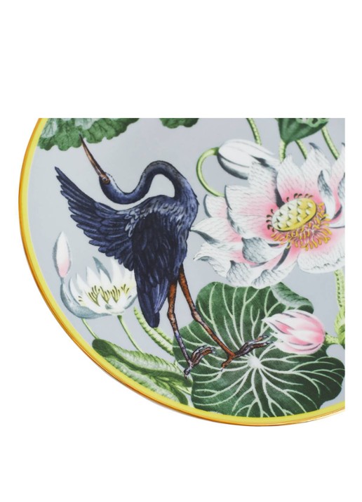 Wedgwood Wonderlust Waterlily ontbijtbord 20 cm  - voorkant 3 multicolor