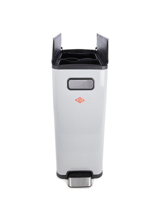Wesco Big Double Master pedaalemmer 2 x 20 liter - detail grijs