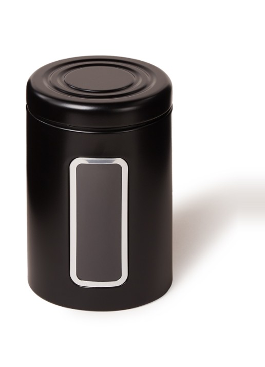 Wesco Canister voorraadpot - voorkant zwart
