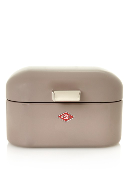 Wesco Mini Grandy bewaartrommel - voorkant taupe