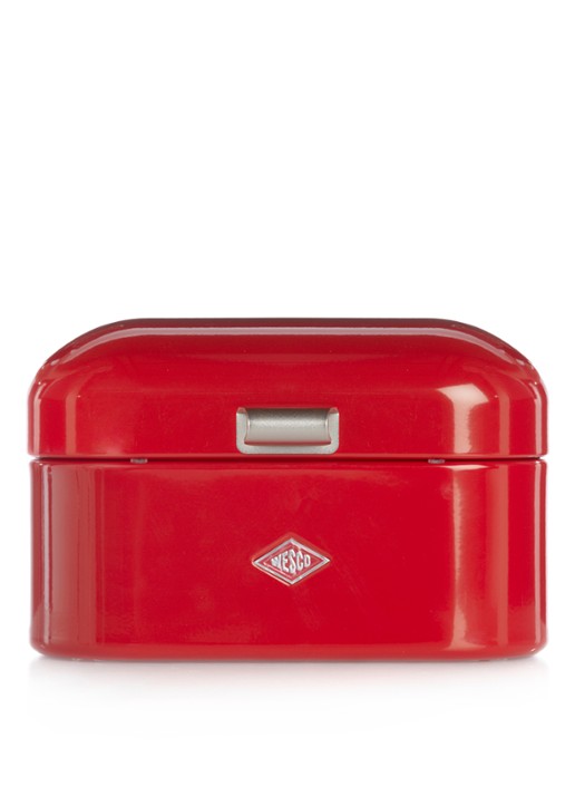 Wesco Single Grandy broodtrommel - voorkant steenrood