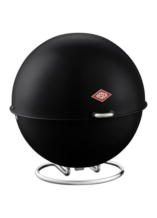 Wesco Superball broodtrommel - voorkant zwart