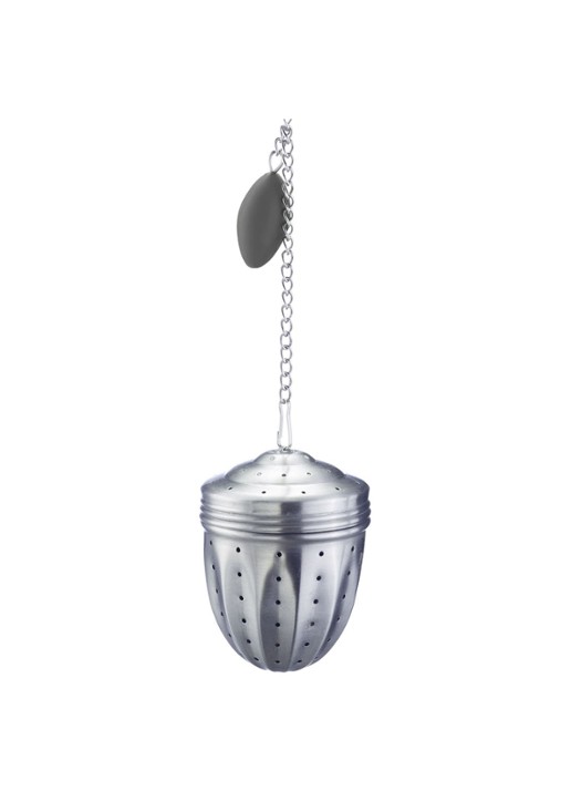 Westmark Thee-ei met onderzetter van roestvrijstaal - detail 4 zilver