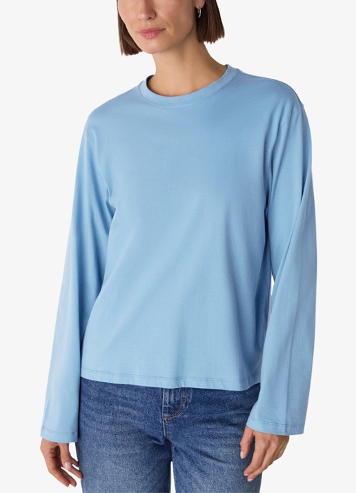 Whistles Relaxed sweater met ronde hals