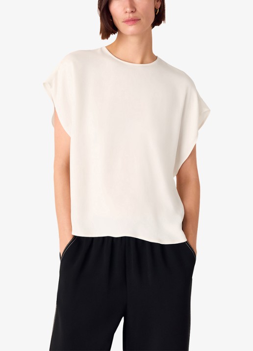 Whistles Top met vlindermouw