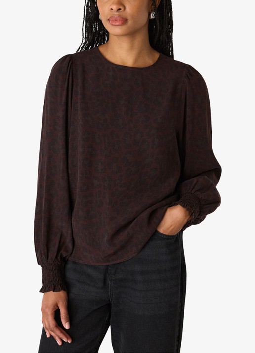 Whistles Tuniek met pofmouw