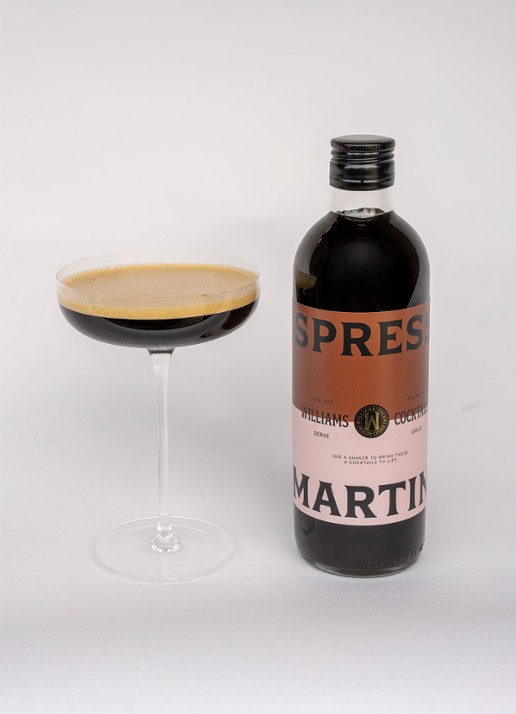 Williams Cocktails Espresso Martini cocktail 500 ml - voorkant 2 undefined