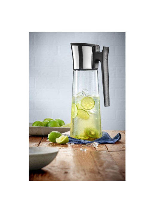 WMF Basic waterkaraf 1,5 liter - voorkant 4 transparant