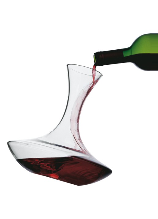 WMF Decanteerkaraf rode wijn 1,5 liter  - voorkant 2 transparant