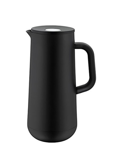 WMF Impulse thermoskan 1 liter - voorkant zwart