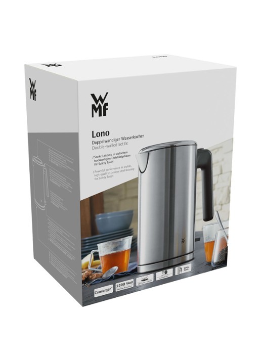 WMF LONO dubbelwandige waterkoker 1,3 liter 0413210011 - detail 3 zilver