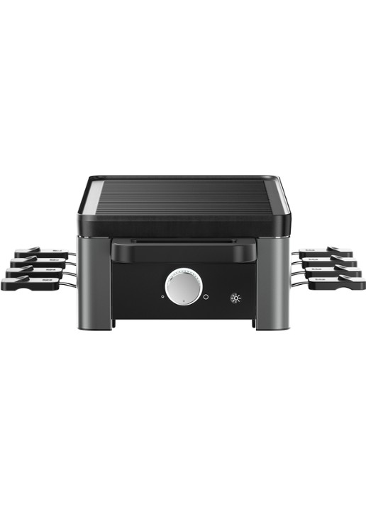 WMF Master Raclette gourmetstel - voorkant 2 zwart