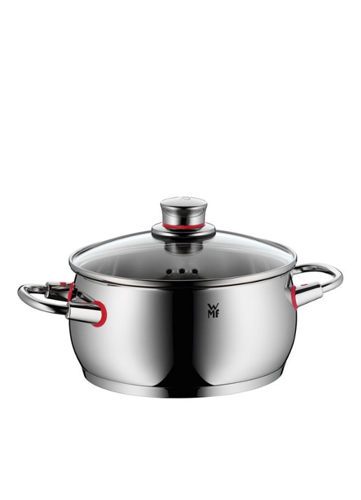 WMF Quality One pannenset 5-delig - detail chroom